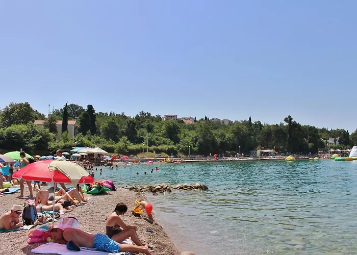 Beachfront In Malinska-insel Krk 54413 *