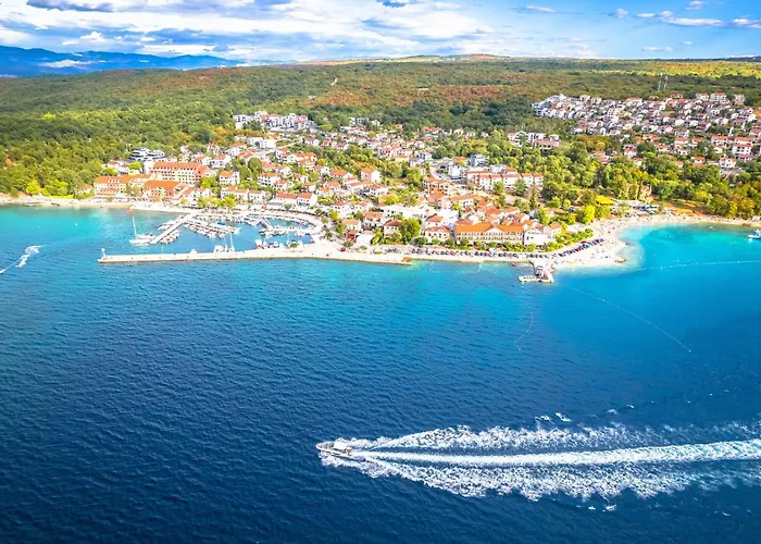 Beachfront In Malinska-insel Krk 54413 Lejlighed *